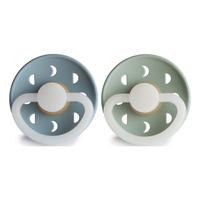FRIGG Moon Phase Rund Latex Stone Blue Night/Sage Night - Str. 1