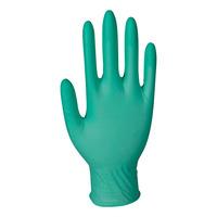 Abena Classic Sensitive Engangshandsker, Grøn, Nitril, Pudderfri - 100 stk - L