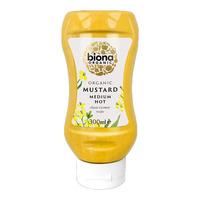Biona Organic Sennep medium hot Ø - 320 ml
