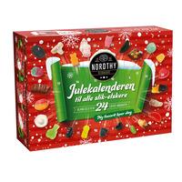 Nordthy Slik Julekalender (Rød) - 1 stk.