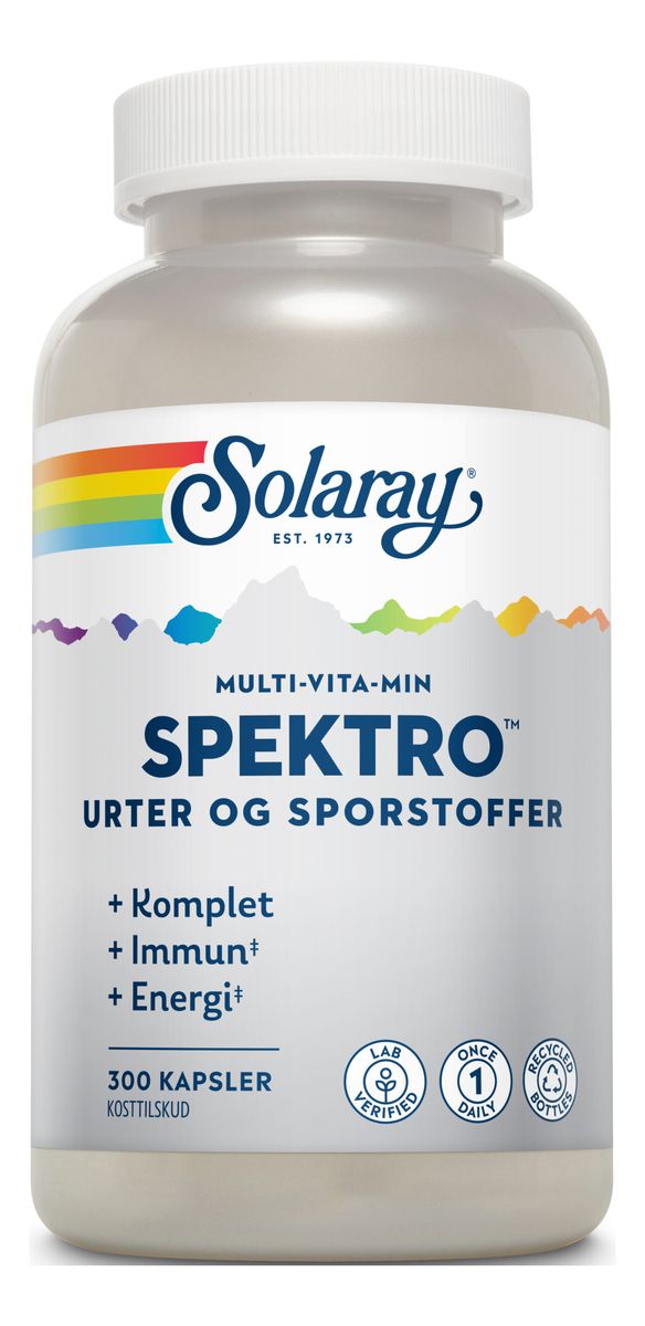 Solaray Spektro Multi-Vita-Min - 300 kaps.