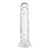 Willie City Luxe Klar Realistisk Dildo m. Sugekop - 15 cm