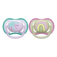 Philips Avent Ultra Air 0-6 mdr. - Lyserød Sol/Regnbue