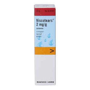 BAUSCH+LOMB Viscotears øjengel 2 mg/g - 10 g