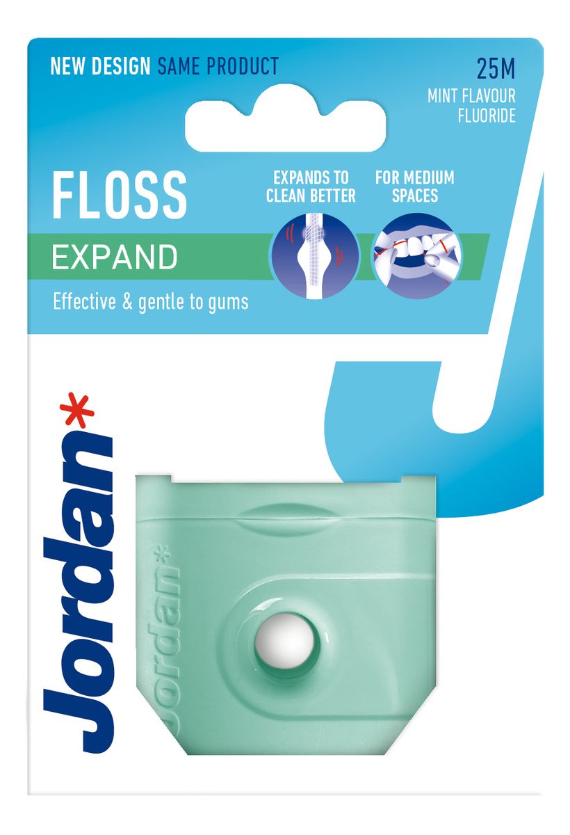 Køb Jordan Expand Floss 25 m billigt hos Med24.dk