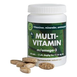 Multivitamin m/omega-3 – 60 tabl.
