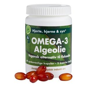 Omega 3 Algeolie 60 Kaps Fra Dfi Grønne Vitaminer