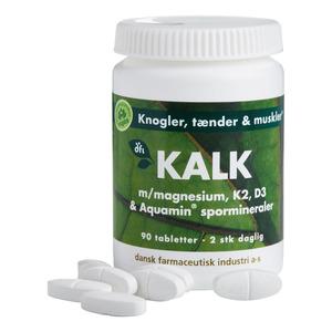 Kalk m/magnesium, K2 og D3 – 90 tabl.