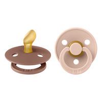 BIBS Colour Latex Anatomisk Blush/Woodchuck - Str. 2