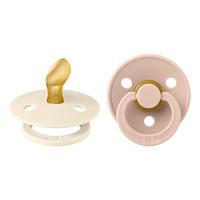 BIBS Colour Latex Anatomisk Ivory/Blush - Str. 1