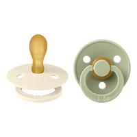BIBS Colour Latex Symetrisk Ivory/Sage - Str. 2