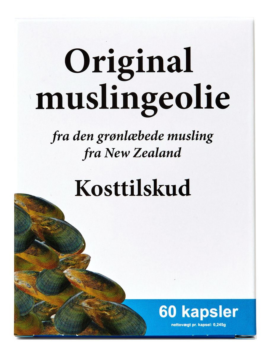 Novasel Muslingeolie original - 60 kaps.