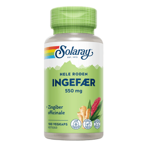 Solaray Ingefær - 100 kaps.
