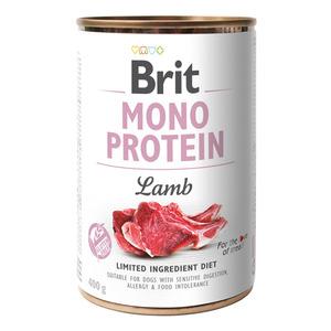 Brit Mono Protein vådfoder m. lam - 400 g.