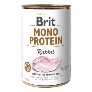 Mono Protein Vådfoder M Kanin 400 G Fra Brit