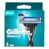 Gillette Mach3 barberblade - 6 stk.