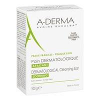 A-DERMA Dermatological Cleansing Bar - 100 g.