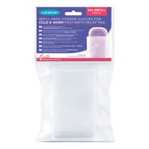 Lansinoh Cold & Warm Post-Birth Relief Sleeve refill, 24 pack