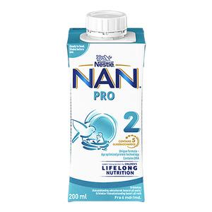 Nestlé Danmark A/S NAN Pro 2 drikkeklar fra 6 mdr - 200 ml