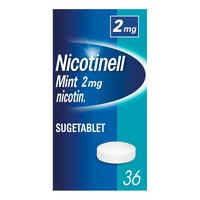 Nicotinell Mint Sugetabletter 2 mg - 36 stk.