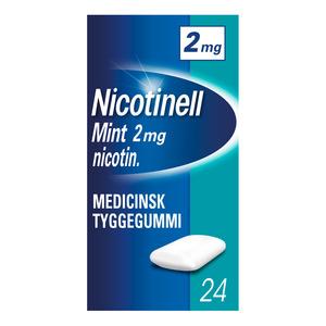 Nicotinell Tyggegummi Mint 2 mg - 24 stk.