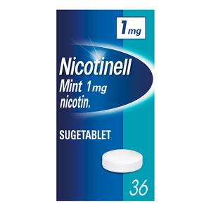 Mint Sugetabletter 1 Mg 36 Stk Fra Nicotinell