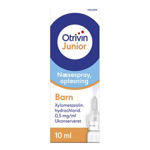 14: Otrivin Junior Næsespray 0,5 mg/ml. - 10 ml.