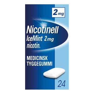 Nicotinell Tyggegummi IceMint 2 mg - 24 stk.