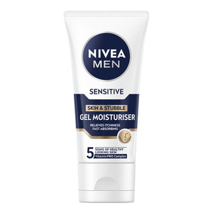 2: Nivea Men Sensitive Skin & Stubble Gel Moisturiser - 50 ml.