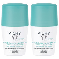 Vichy 48h Intense Perspiration Anti-Perspirant - 2 pak