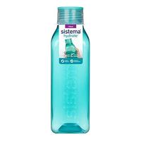 Sistema Hydrate medium square bottle Mint - 725 ml.
