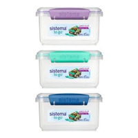 Sistema Lunch plus to go - 1,2 L - Lilla