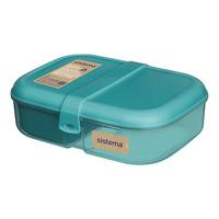Sistema Ribbon Lunch To Go 1,1 L - 1 stk - Teal stone