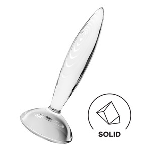 Sparkling Crystal Transparent Glasdildo Fra Satisfyer