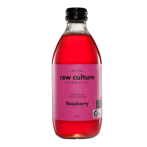 #2 - Raw Culture Kombucha Hindbær Ø - 330 ml