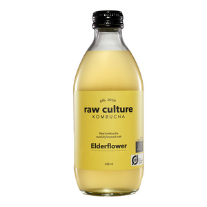 Raw Culture Kombucha Hyldeblomst Ø - 330 ml