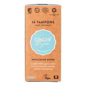 6: Ginger Organic Tampon Super - 14 stk