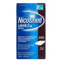 Nicotinell Tyggegummi Lakrids 2 mg - 24 stk.