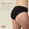 Hevea Menstruationstrusser, Briefs - 1 stk.