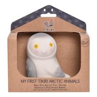 Tikiri Naturgummi Sneugle - Mit første arktiske dyr - 1 stk.