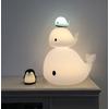 Filibabba LED lampe - Christian the whale 30 cm. - 1 stk.