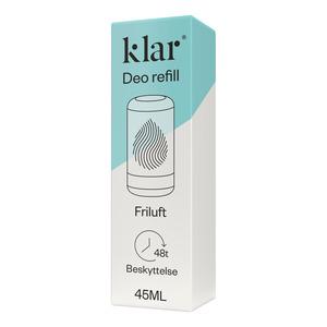 KLAR Deo Refill Friluft - 45 ml.