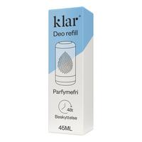 KLAR Deo Refill Parfumefri - 45 ml.