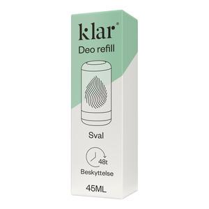 KLAR Deo Refill Sval  - 45 ml.