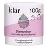 KLAR Shampoobar m. Hvid Hvede og Ærteblomst - 100 g.
