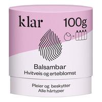 KLAR Balsambar m. Hvid Hvede og Ærteblomst - 100 g.