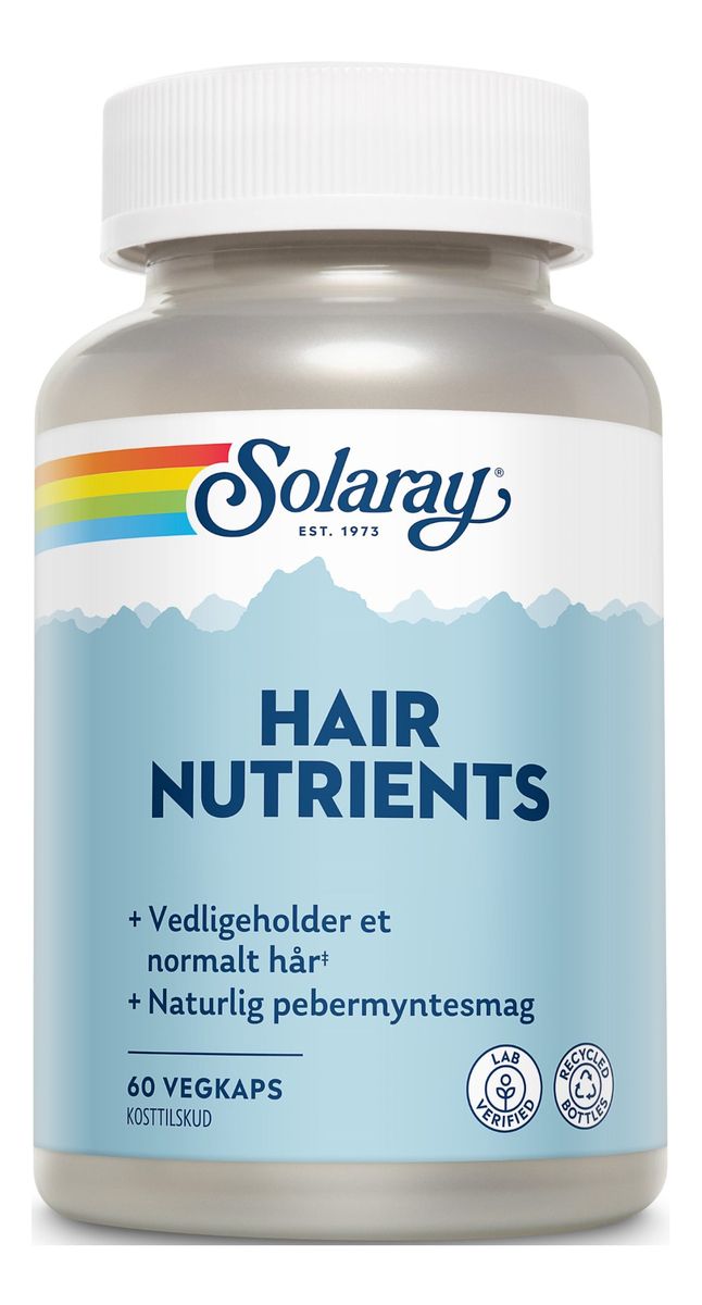 Solaray Hair Nutrients - 60 kaps.