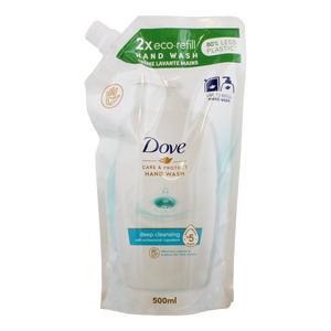Dove Caring Hand Wash Deep Cleansing Refill - 500 ml.