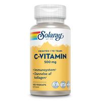 Solaray C-vitamin 500 mg - 100 kaps. (GWP)