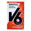 V6 Dental Care Strawberry - 50 stk.